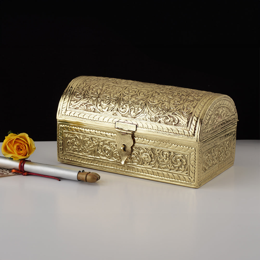 DECORATED JEWELLERY BOX