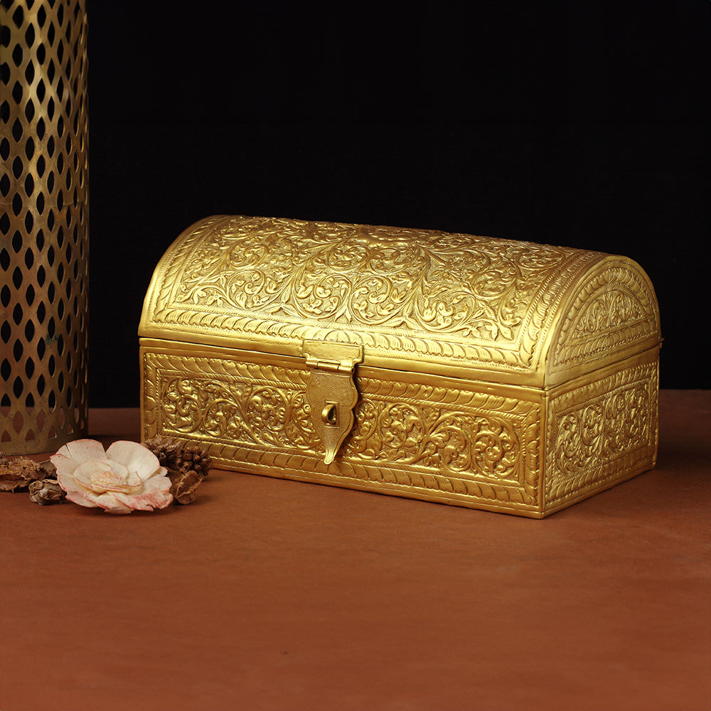 DECORATED JEWELLERY BOX