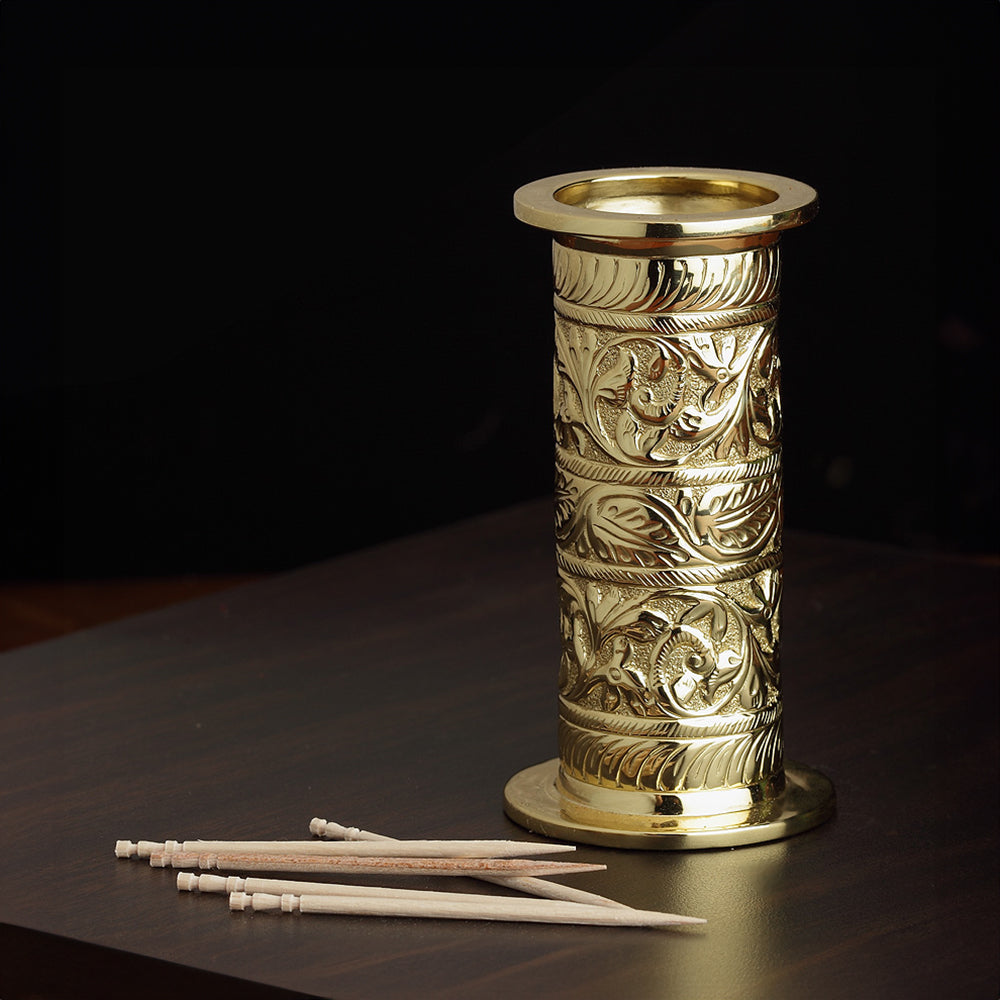 DECORATED TOOTHPICK HOLDER