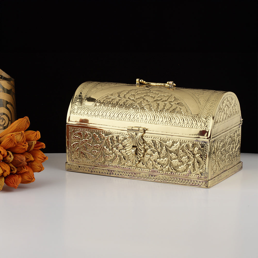 DECORATED JEWELLERY BOX