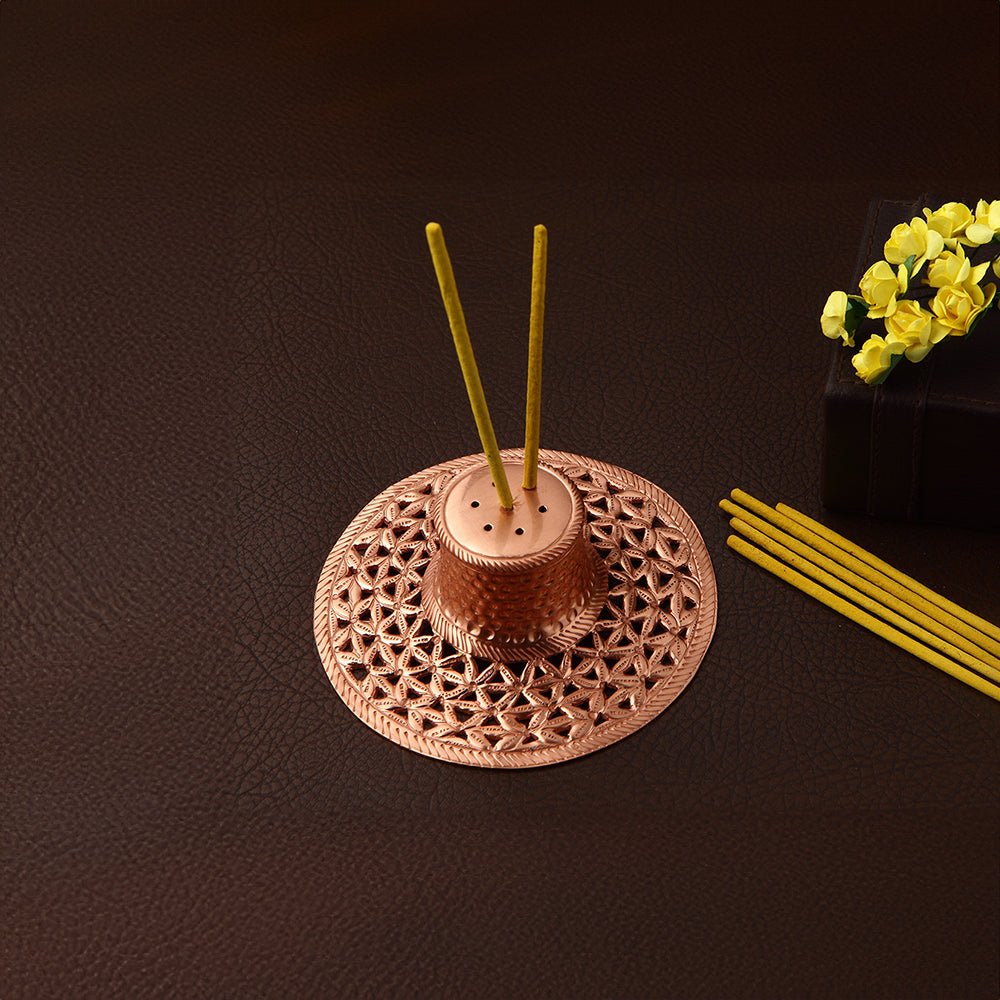 DECORATED INCENSE STICK HOLDER