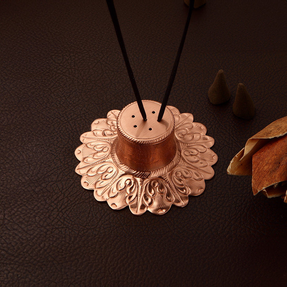 DECORATED INCENSE STICK HOLDER