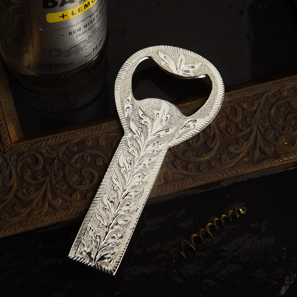 SILVER PLATED BOTTLE OPENER