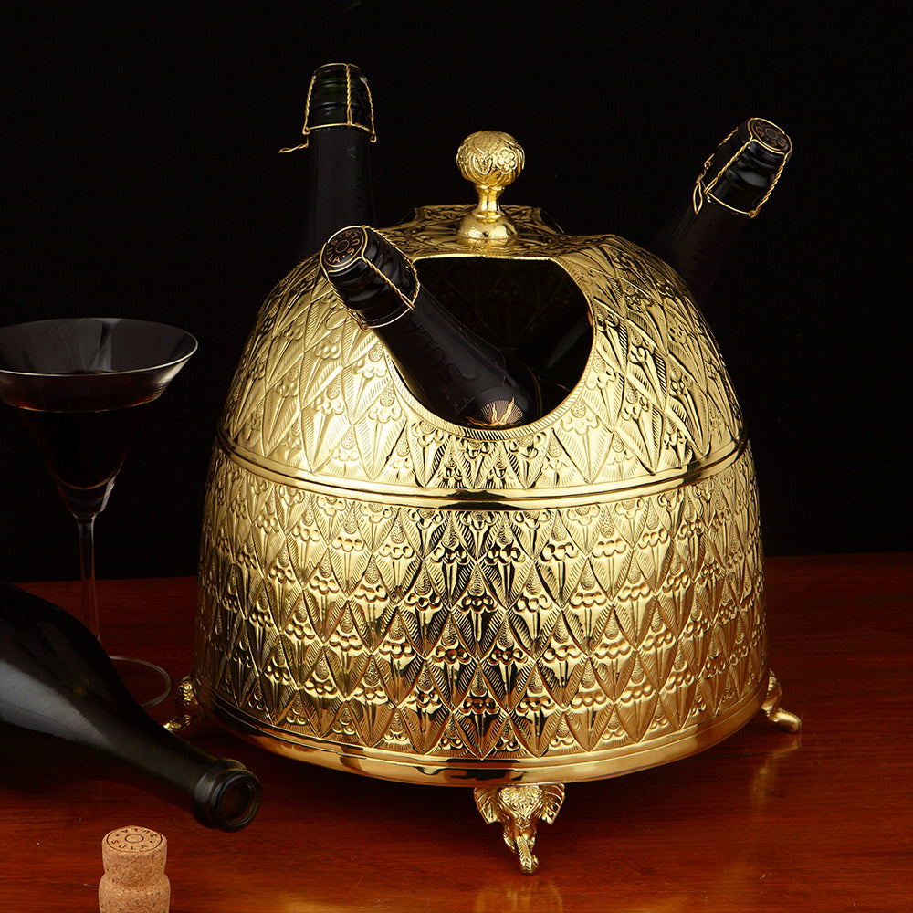 DECORATED WINE BUCKET