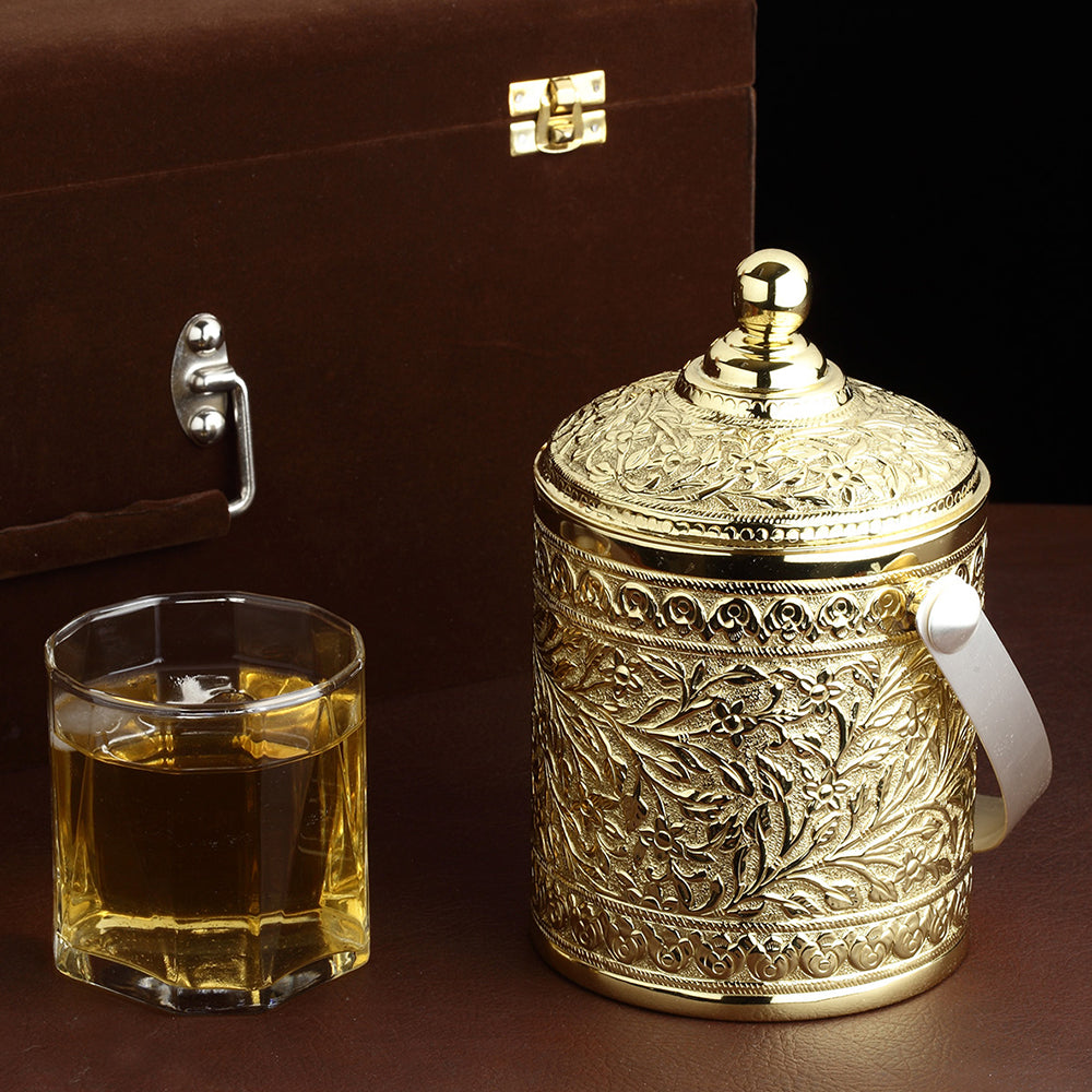 DECORATED ICE BUCKET