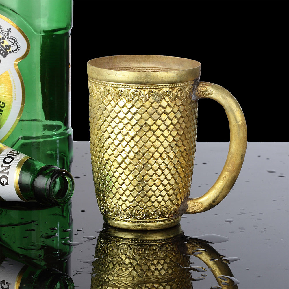 BRASS BEER MUG