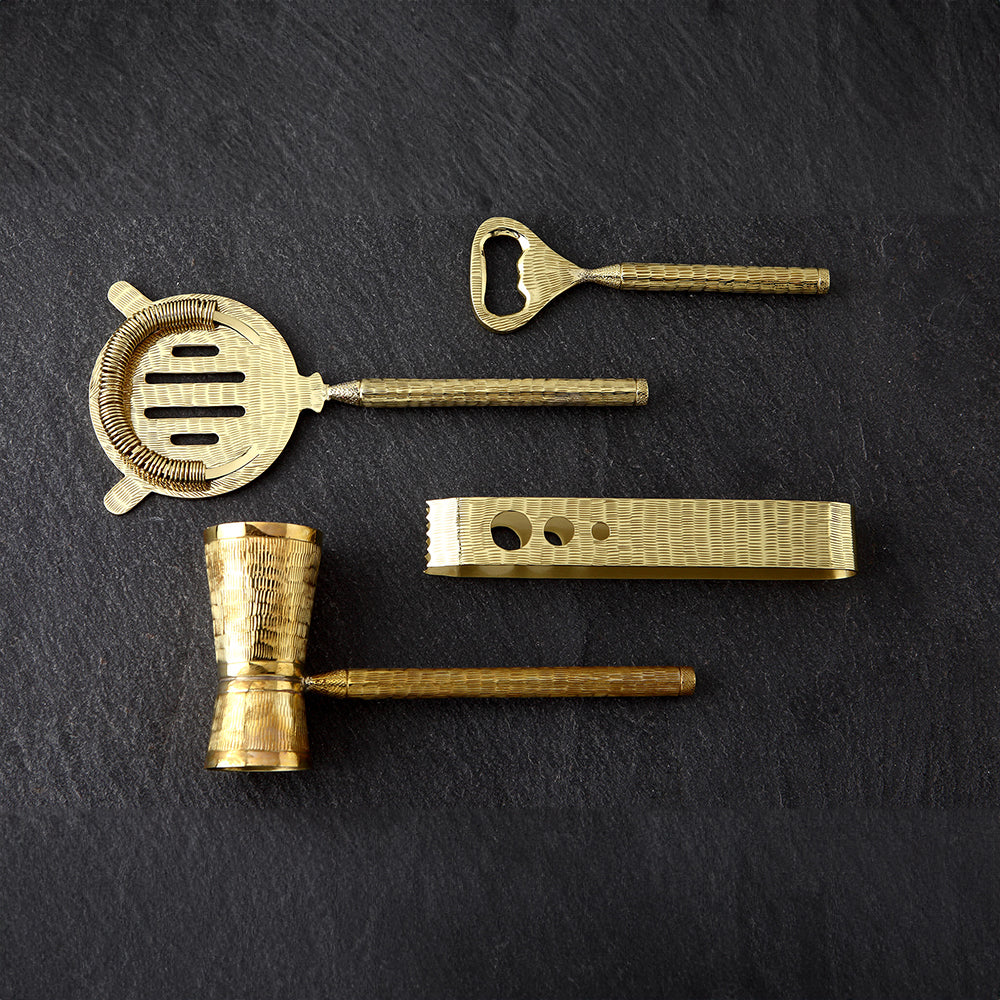 BRASS BAR SET