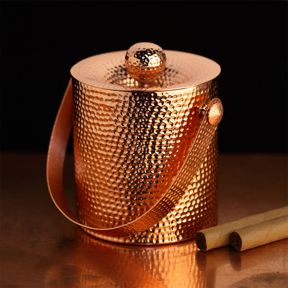 TEXTURED ICE BUCKET