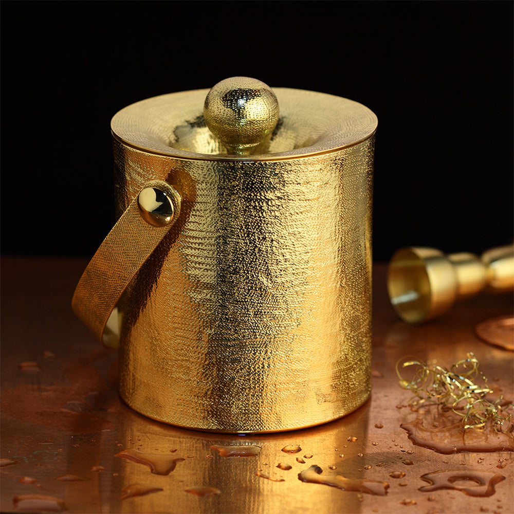 TEXTURED ICE BUCKET