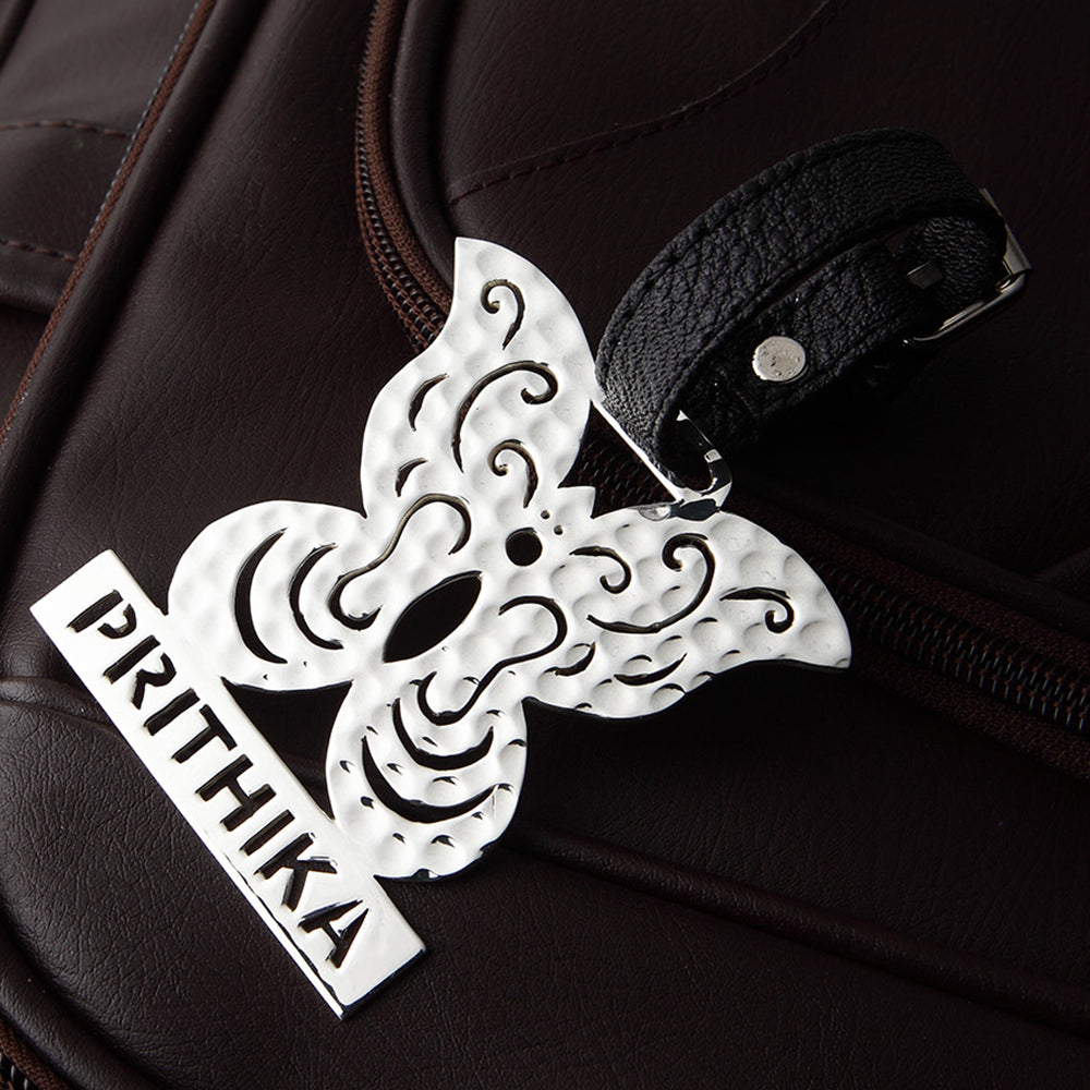 BUTTERFLY CUSTOMISABLE LUGGAGE TAG