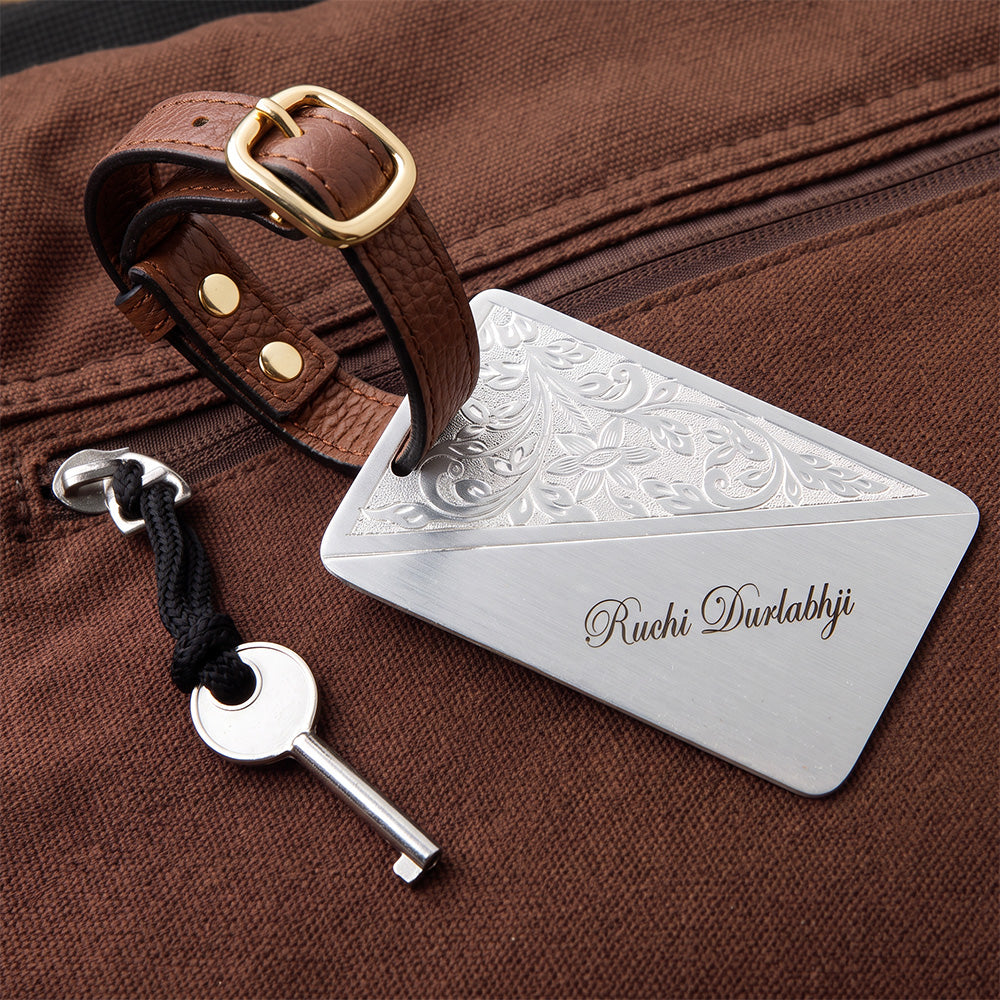 TRADITIONAL CUSTOMISABLE LUGGAGE TAG