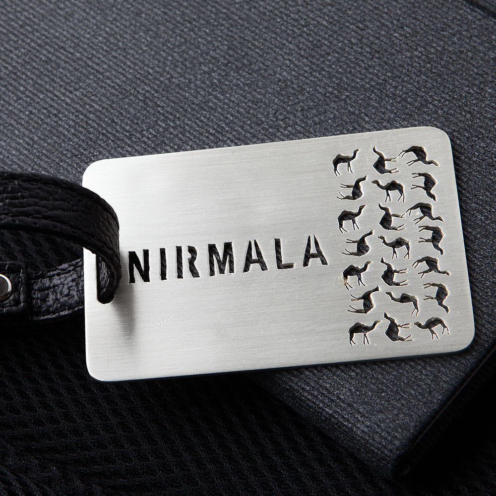 CAMEL CUSTOMISABLE LUGGAGE TAG
