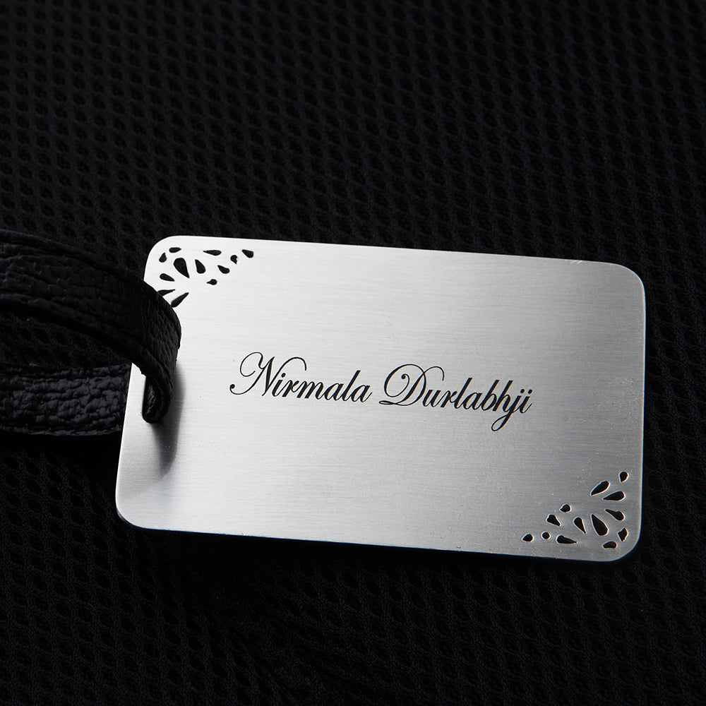BORDER CUSTOMISABLE LUGGAGE TAG