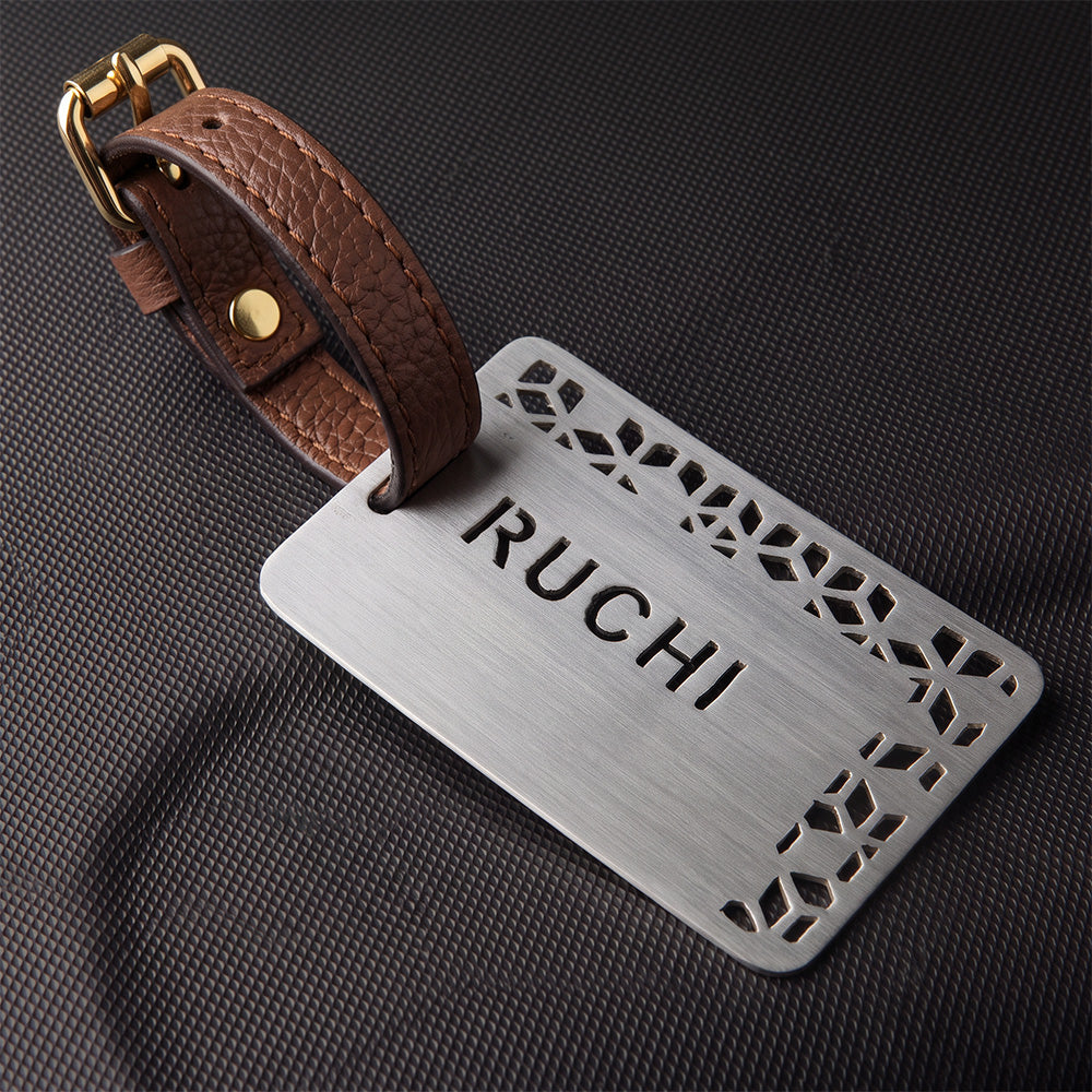 GEOMETRICAL- CUSTOMIZABLE LUGGAGE TAG