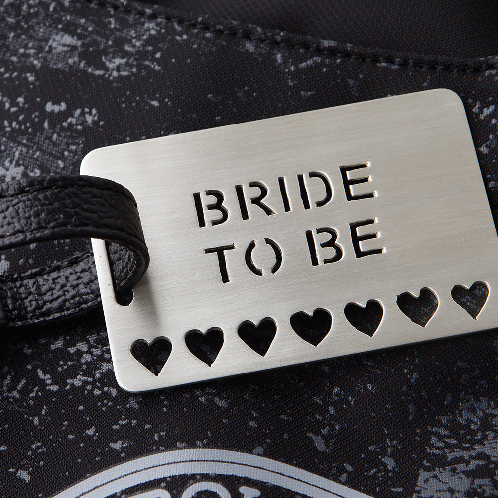 BRIDE TO BE- HEART LUGGAGE TAG