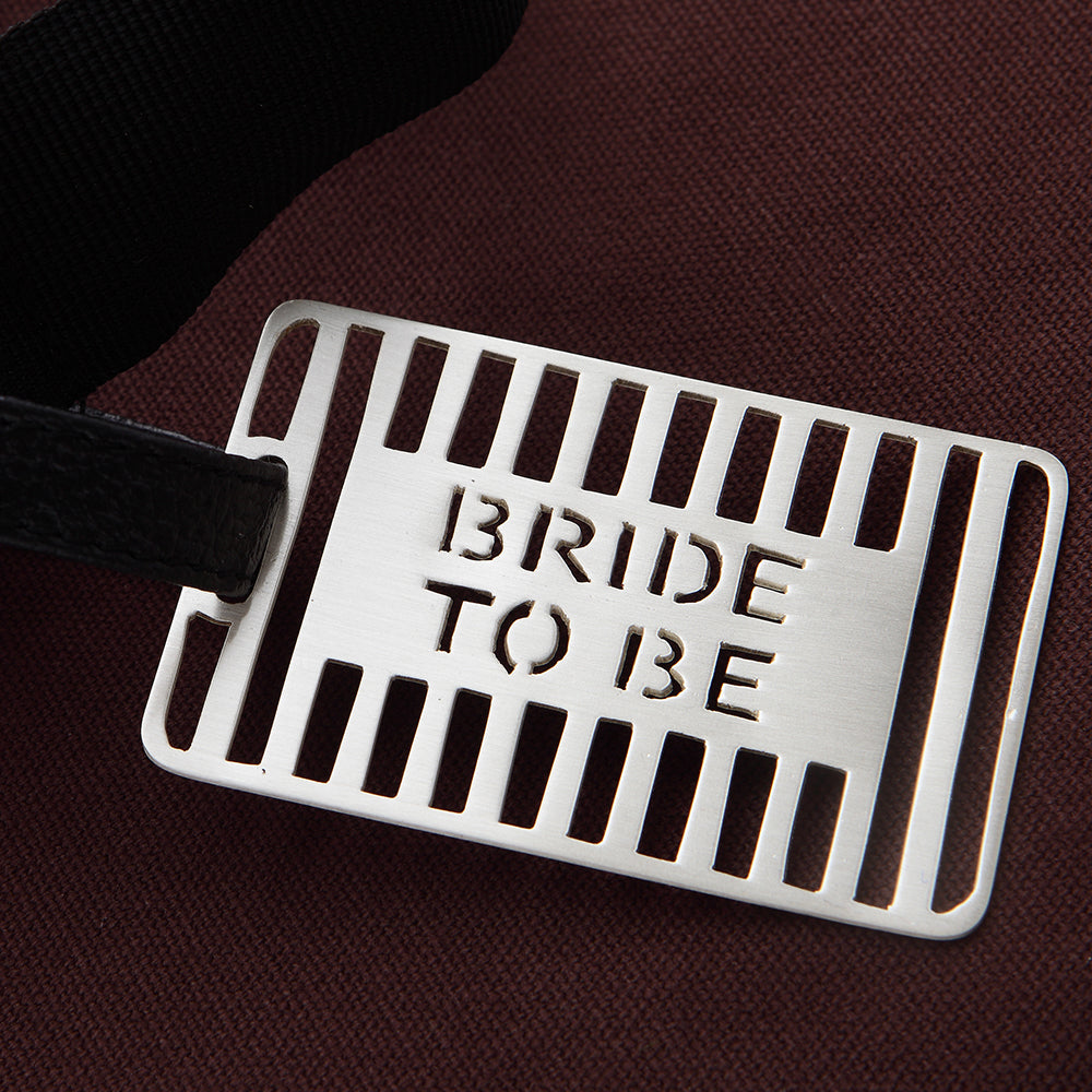 BRIDE TO BE- STRIPES LUGGAGE TAG
