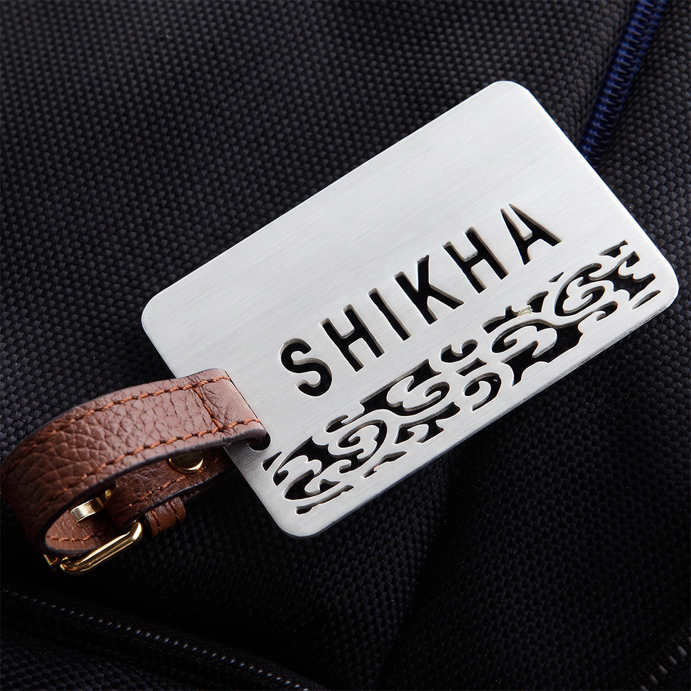 CUSTOMISABLE LUGGAGE TAG