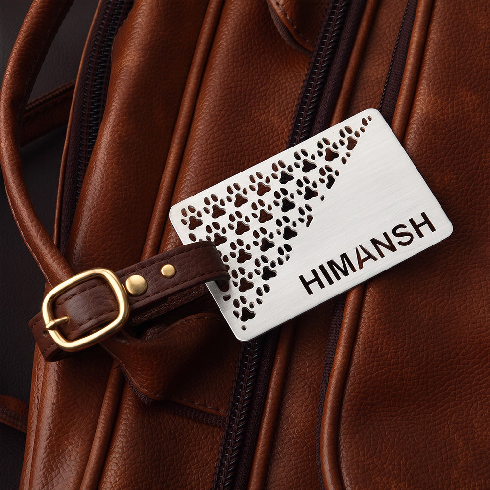 CUSTOMISABLE LUGGAGE TAG
