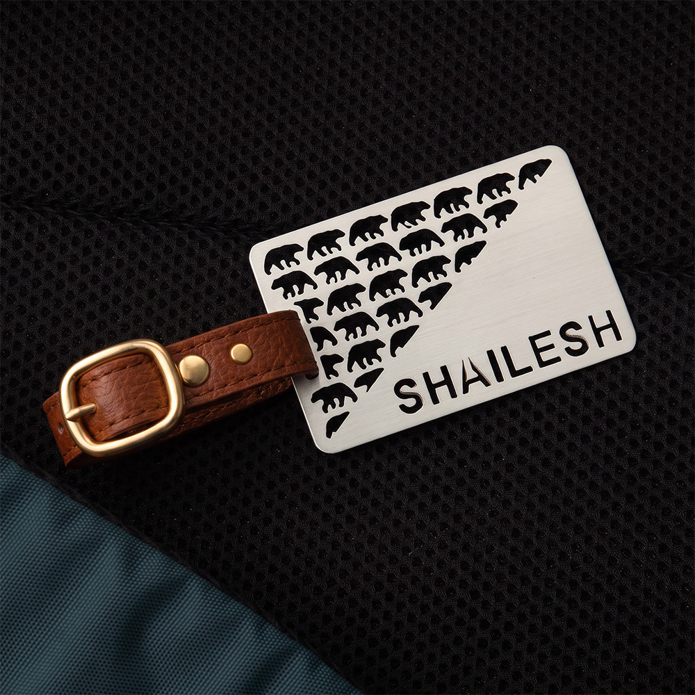CUSTOMISABLE LUGGAGE TAG