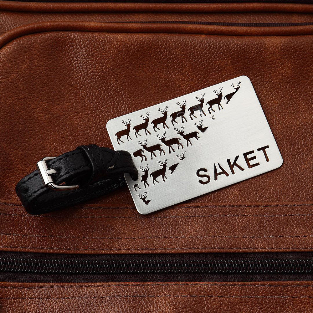 CUSTOMISABLE LUGGAGE TAG