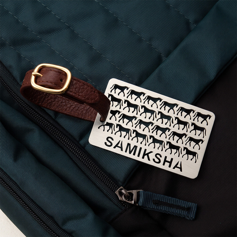 CUSTOMISABLE LUGGAGE TAG