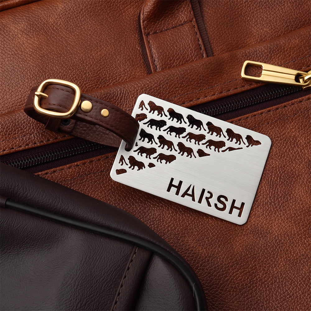 CUSTOMISABLE LUGGAGE TAG