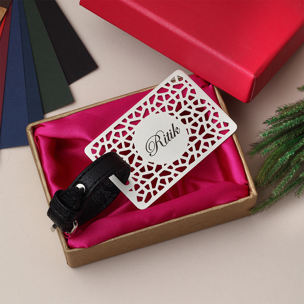 CUSTOMISABLE LUGGAGE TAG