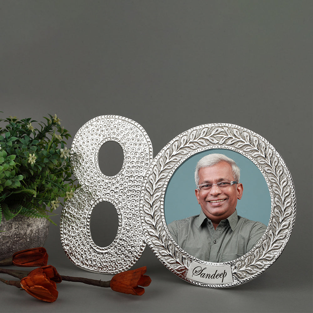80th Birthday Photo Frame