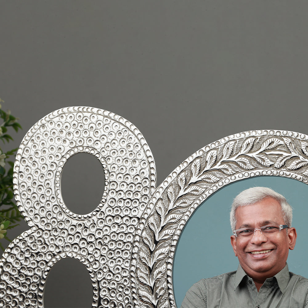 80th Birthday Photo Frame