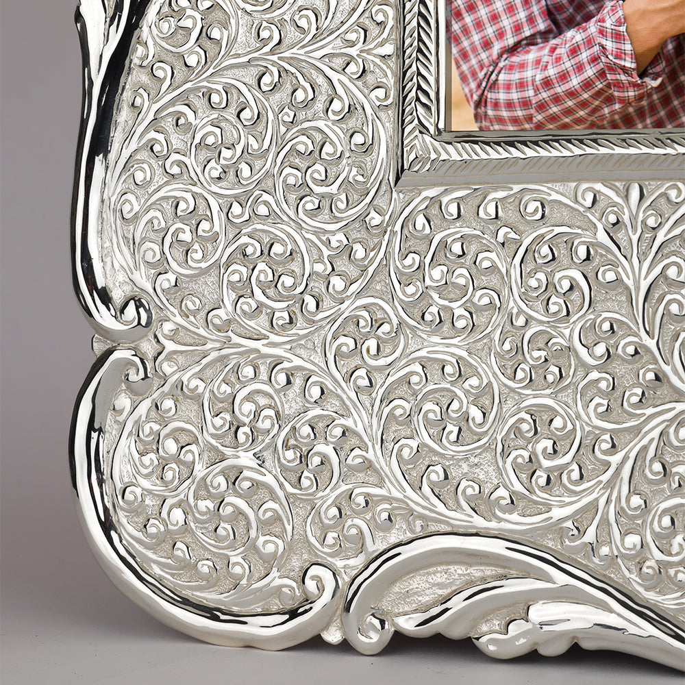 Silver-Plated Regal Photo Frame