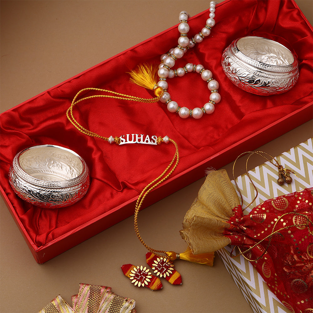 CODE SILVER RAKHI HAMPER