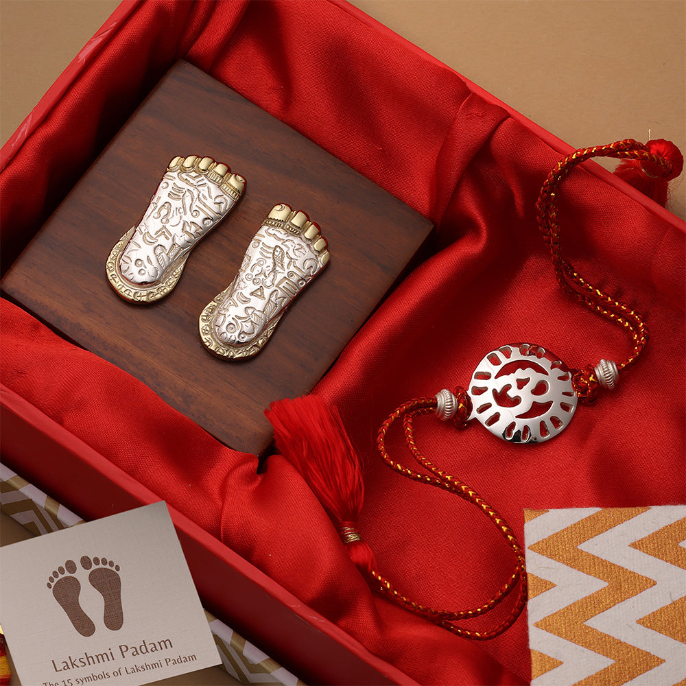 CODE SILVER RAKHI HAMPER