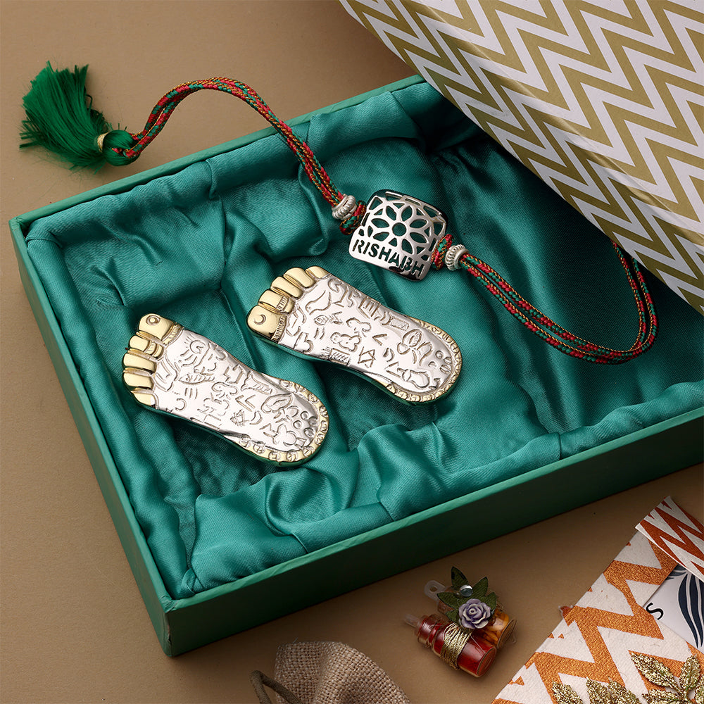 CODE SILVER RAKHI HAMPER