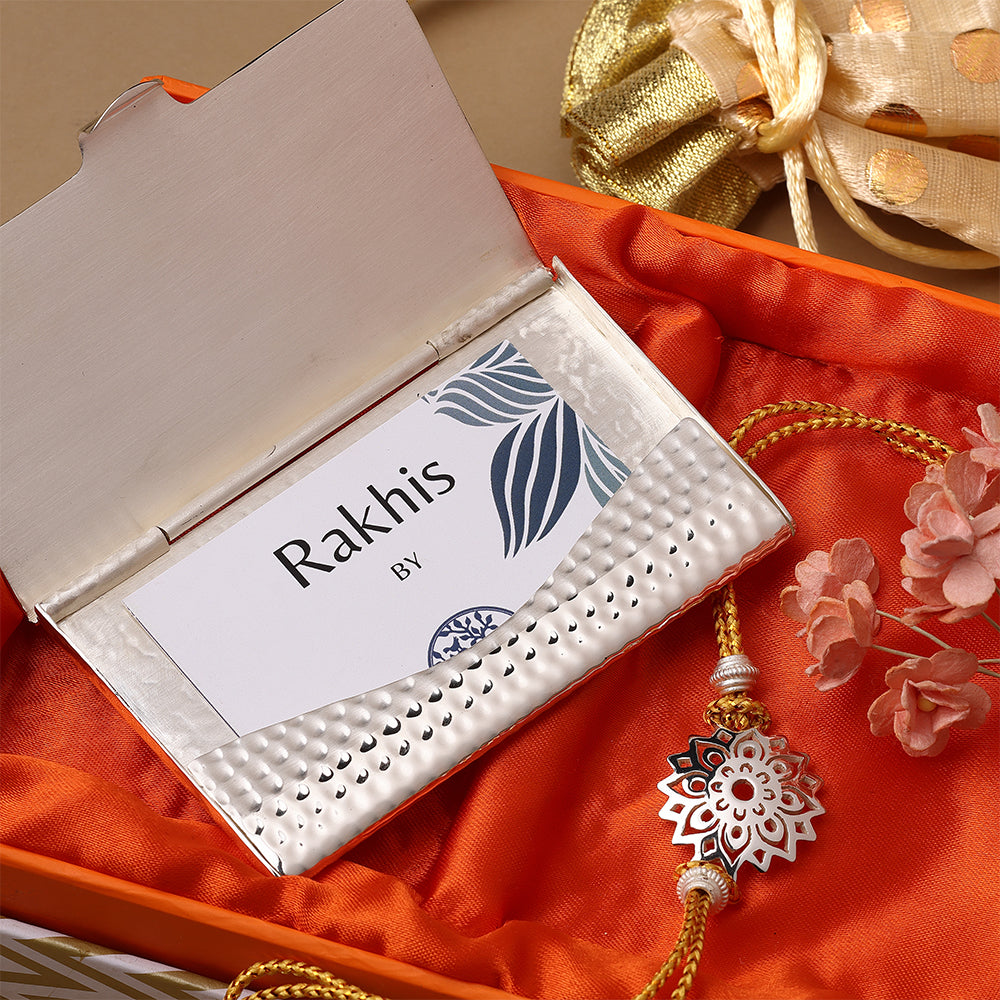 CODE SILVER RAKHI HAMPER