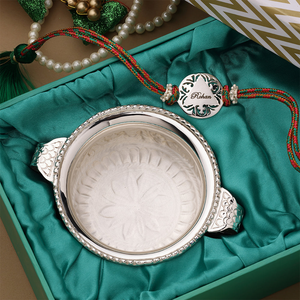CODE SILVER RAKHI HAMPER