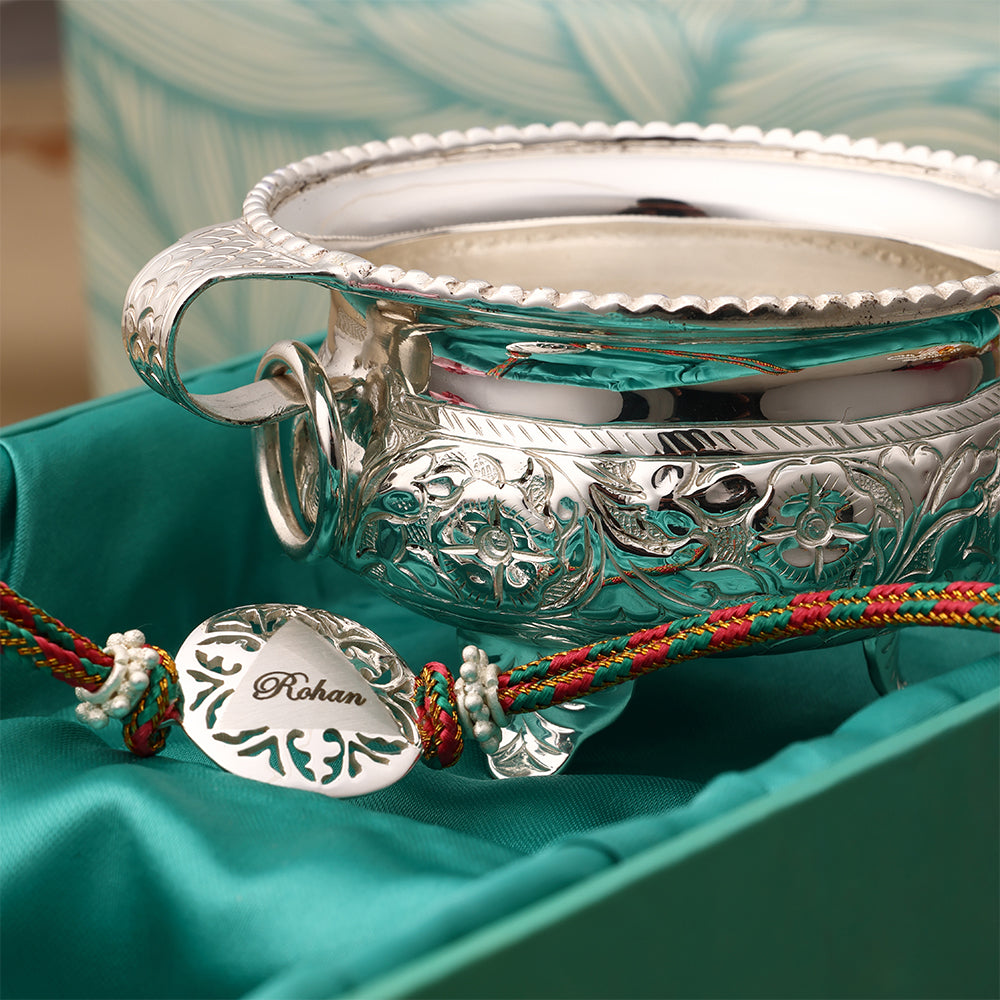 CODE SILVER RAKHI HAMPER