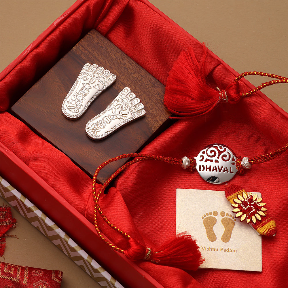 CODE SILVER RAKHI HAMPER