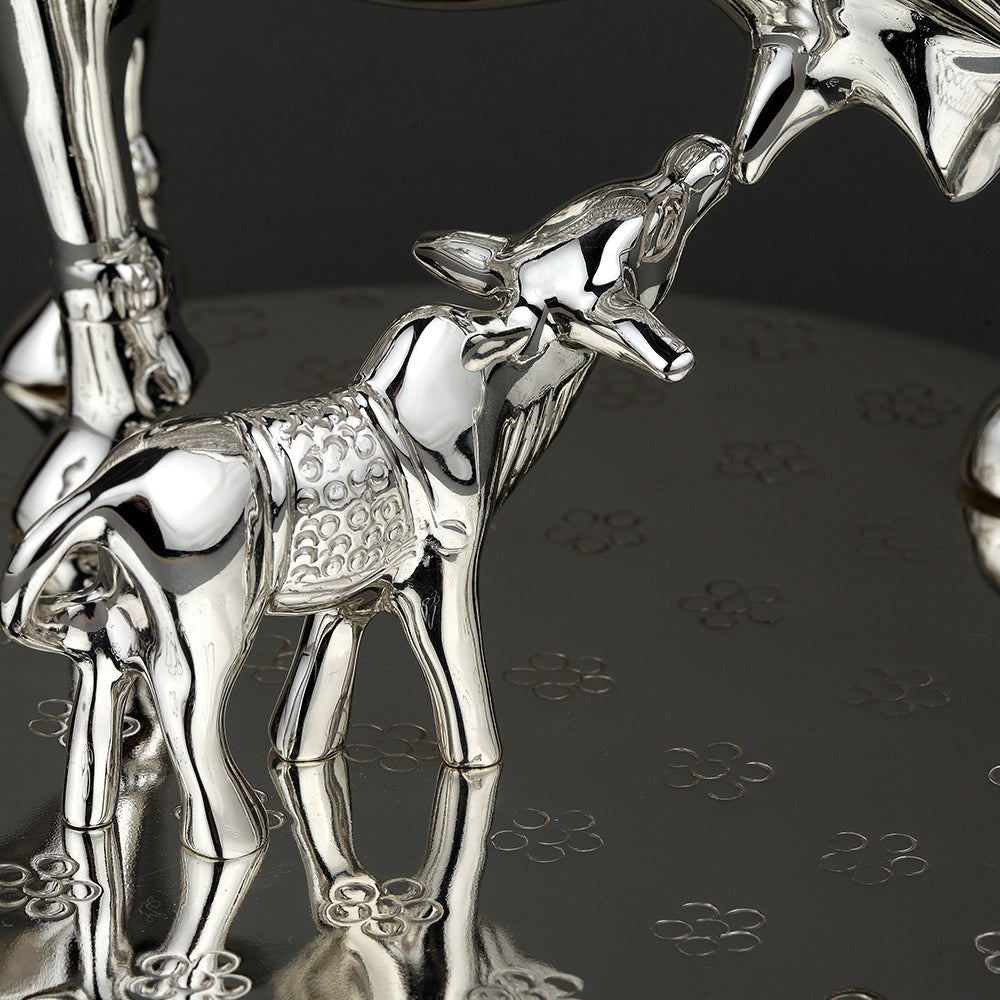 SILVER PLATED KAMDHENU