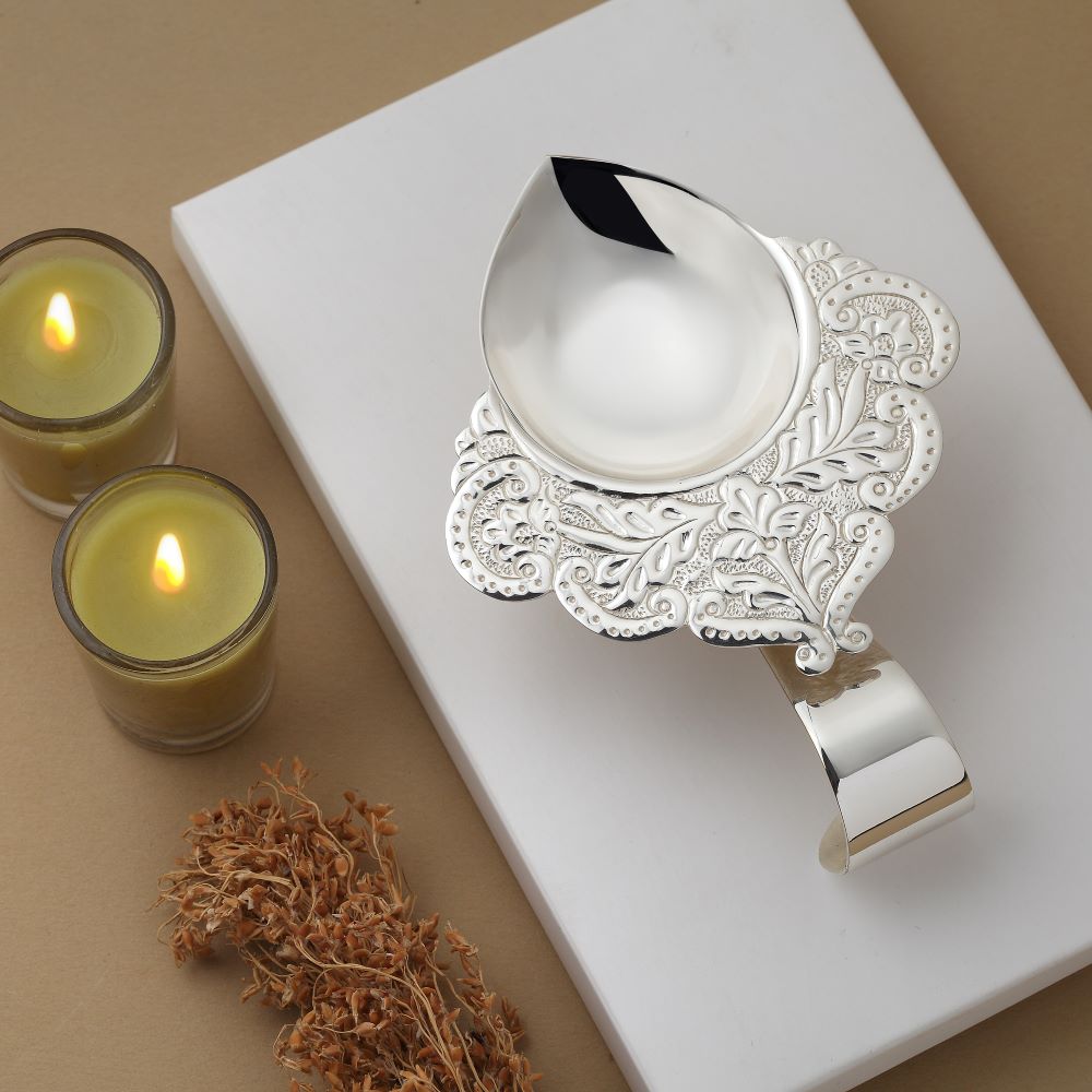 SILVER PLATED DIYA