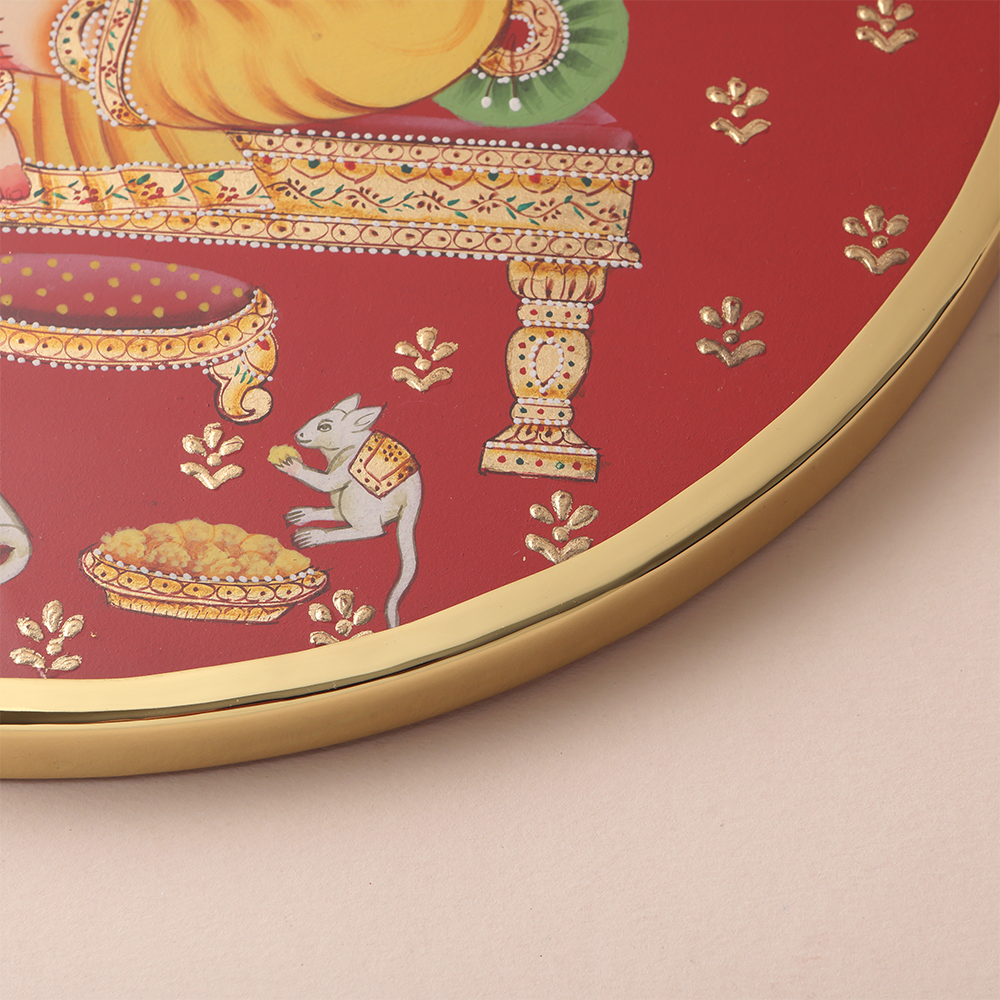 Ganesha Brass Photo Frame