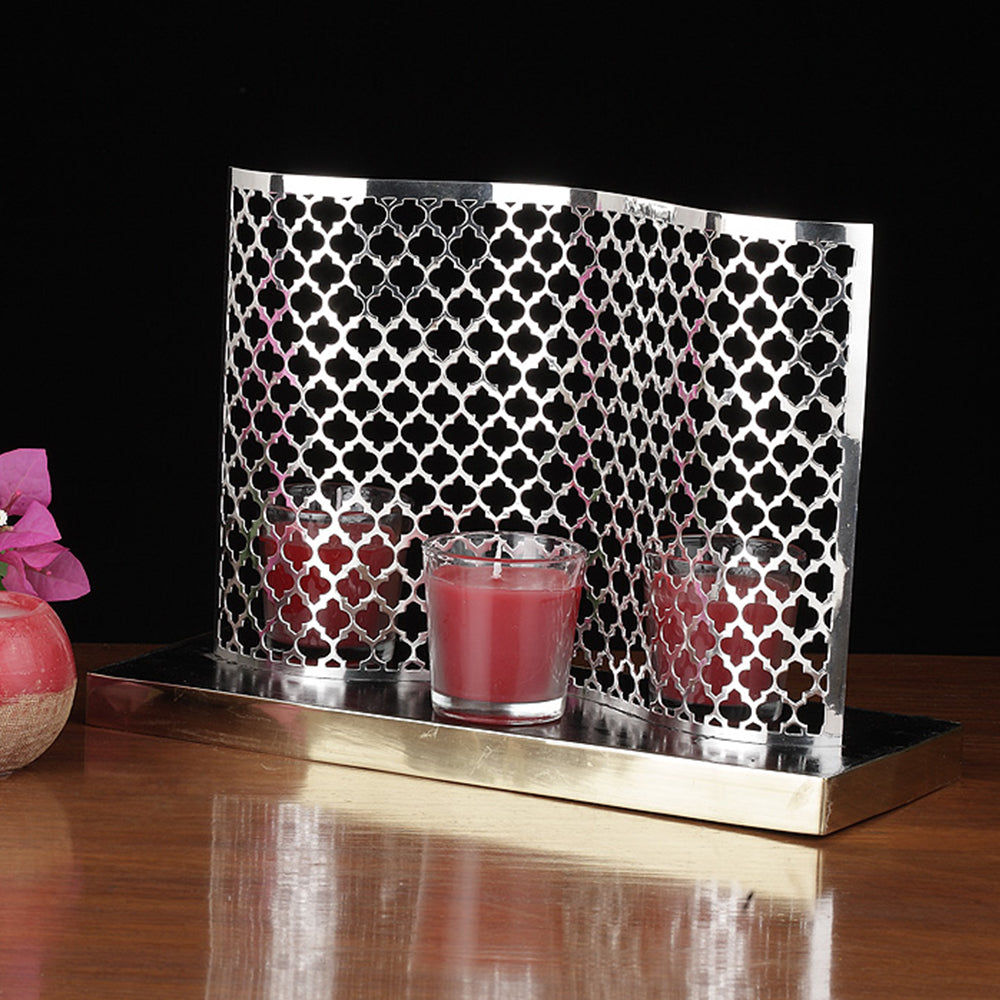 GLASS VOTIVE HOLDER