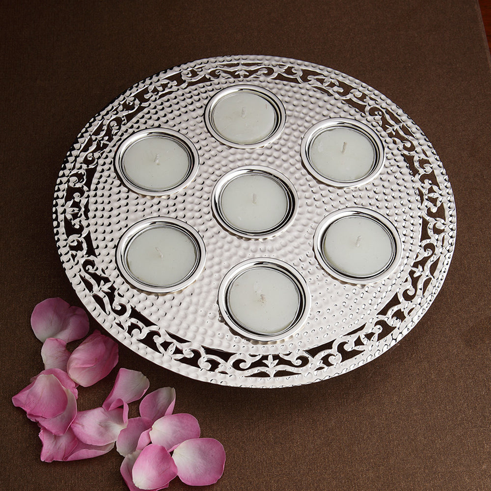 SEVEN TEA LIGHT HOLDER