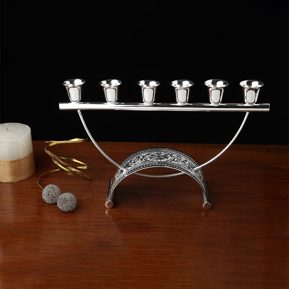 DECORATED CANDLE STAND