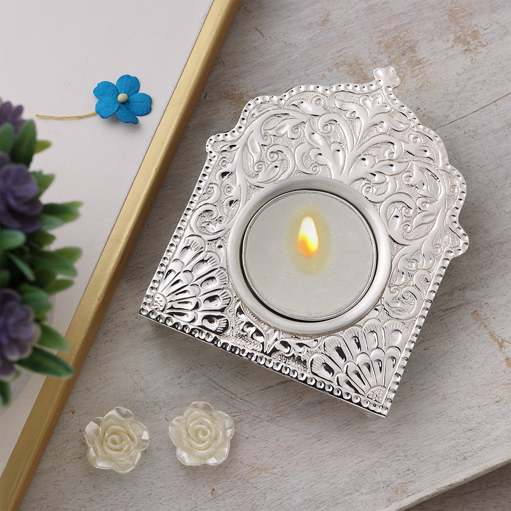 Jharokha Tea Light Holder