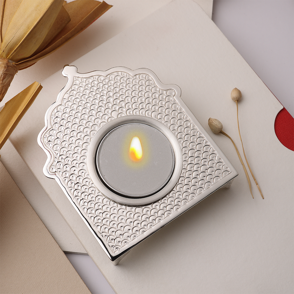 Jharokha Tea Light Holder