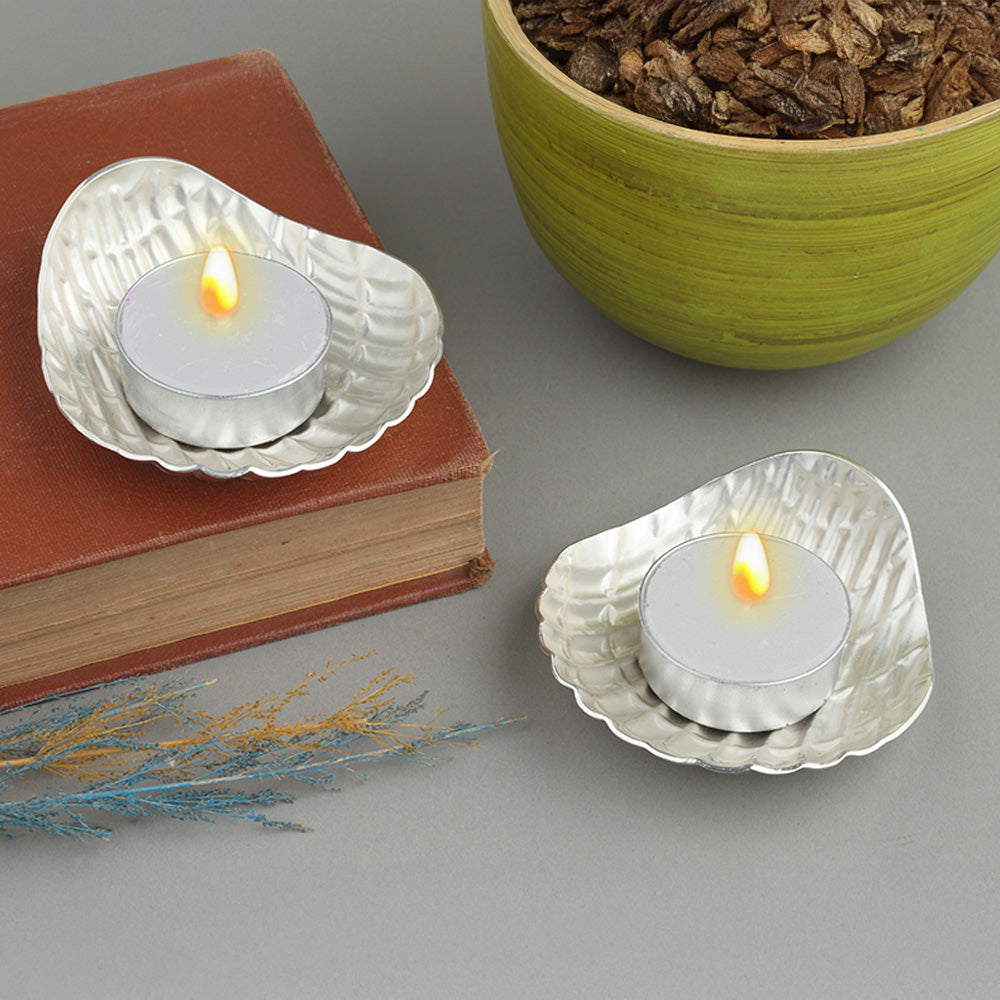 Shell Shaped Tea Light Holders