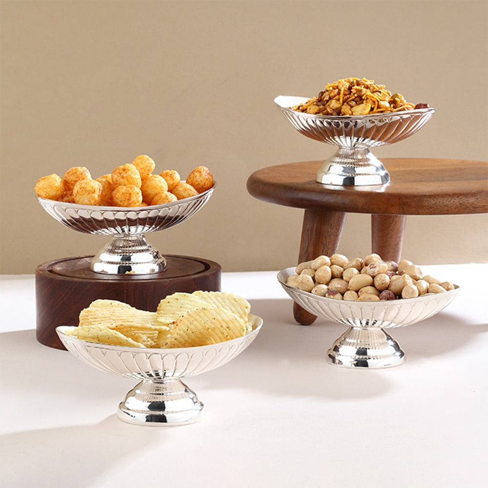 Silver- Plated Snacks Bowls