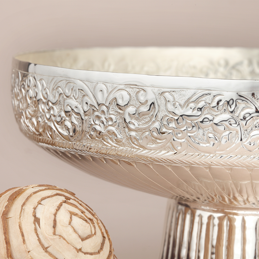 Silver- Plated Luxury Fruit Bowls