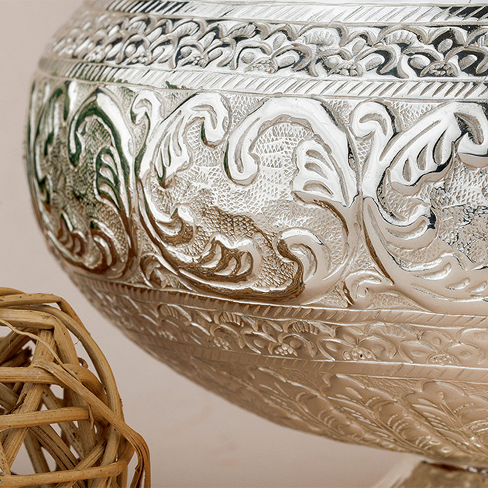 Floral Pattern Fruit Bowl