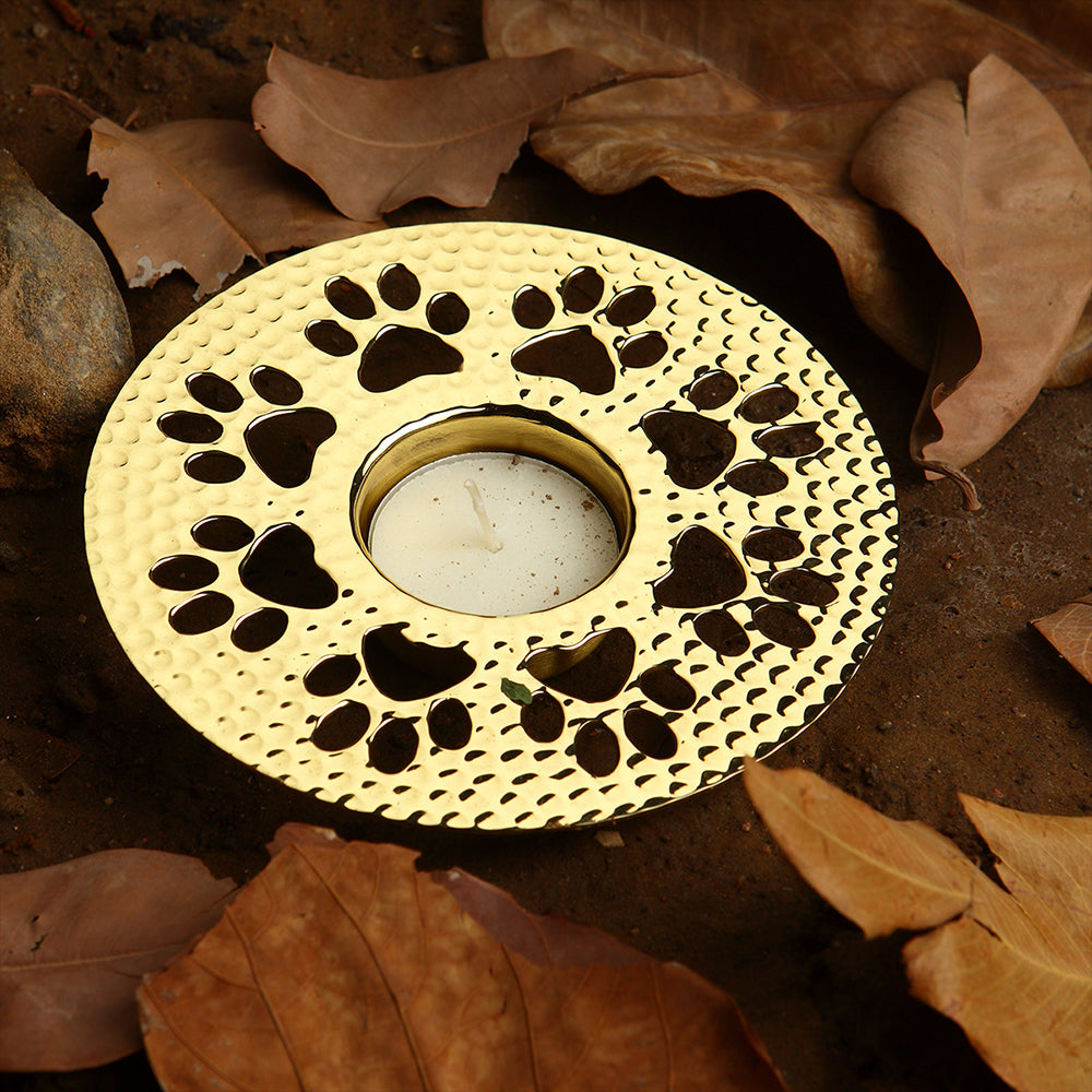 PUG MARKS TEA LIGHT HOLDER